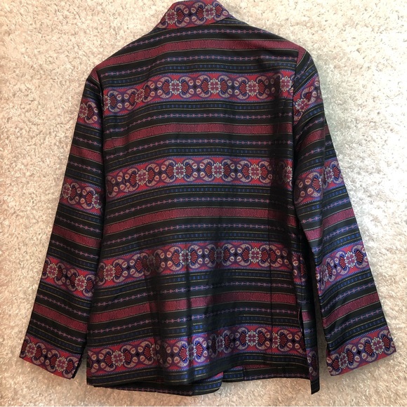 Talbots Silk Blend Jacket Sz 8 Petite - Picture 3 of 15